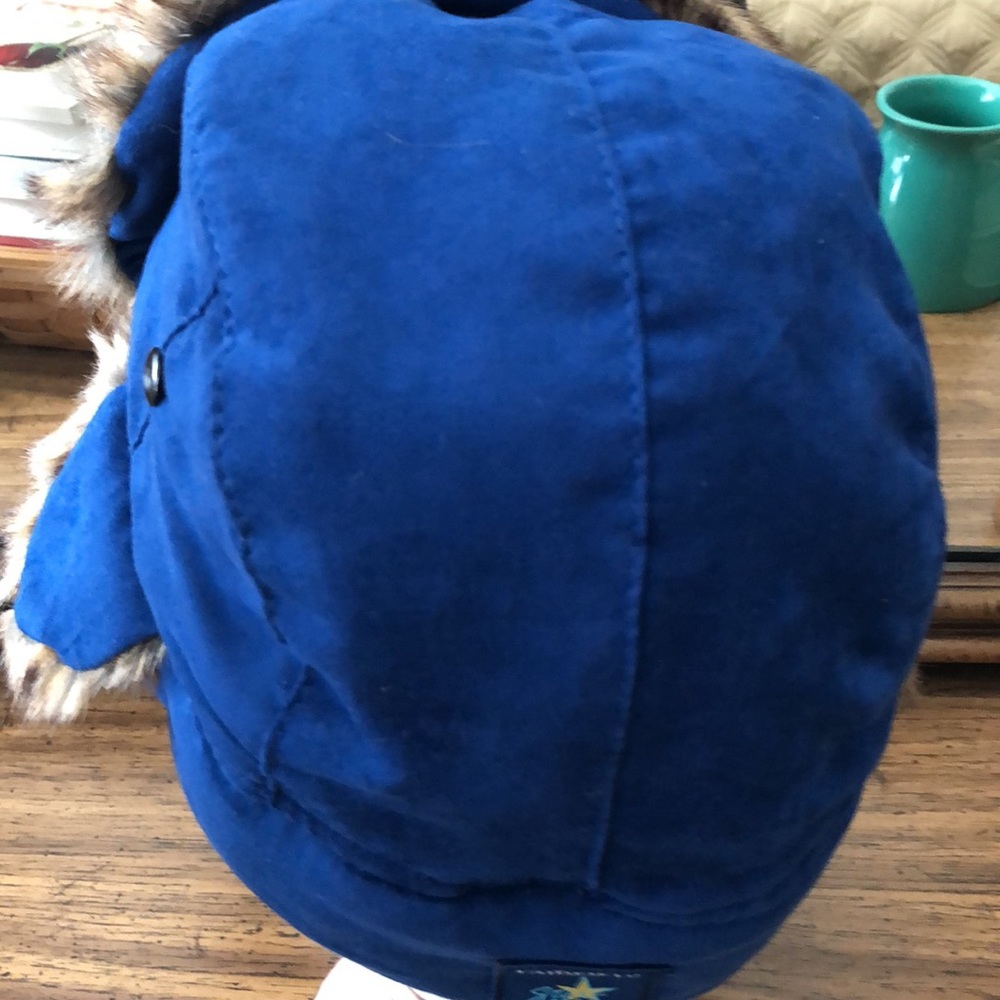 NEW Furry Suede Trapper Hat - SC Pelicans Baseball Team - Picture 5 of 11